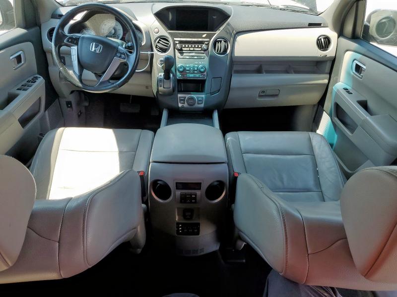 5FNYF4H63DB026911 - 2013 HONDA PILOT EXL BLACK photo 8