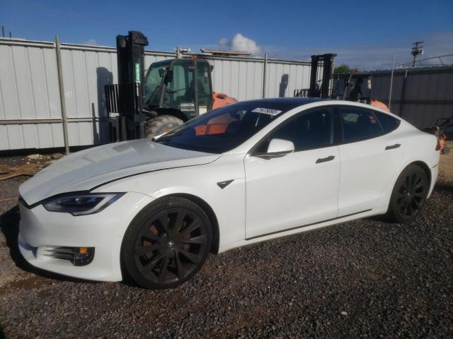 5YJSA1E24JF284127 - 2018 TESLA MODEL S თეთრი ფოტო 1