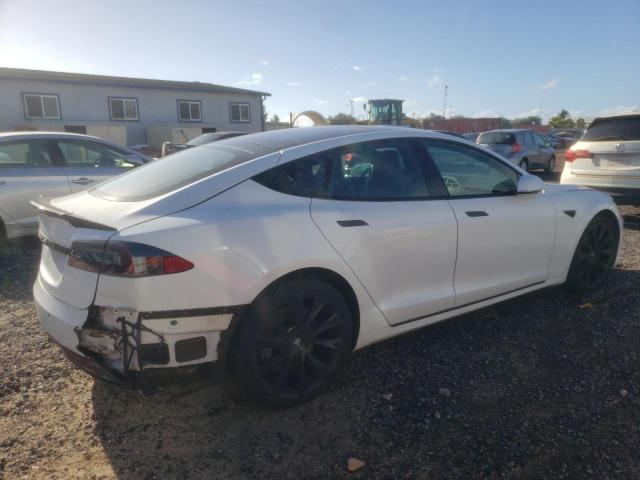 5YJSA1E24JF284127 - 2018 TESLA MODEL S თეთრი ფოტო 3