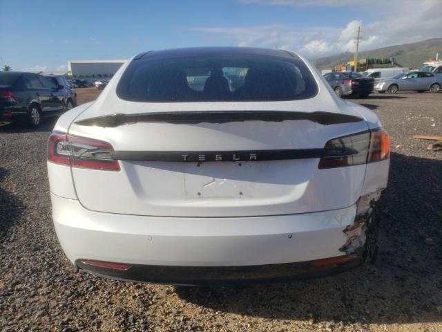 5YJSA1E24JF284127 - 2018 TESLA MODEL S WHITE photo 6