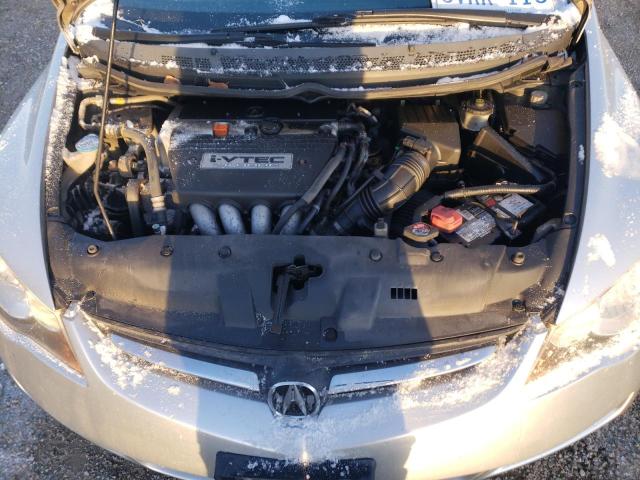 2HHFD55546H204740 - 2006 ACURA CSX TOURING ვერცხლისფერი ფოტო 11