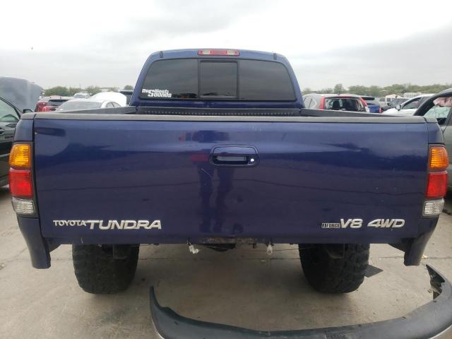 5TBBT441X1S170075 - 2001 TOYOTA TUNDRA ACCESS CAB BLUE photo 6