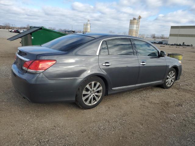 4T1BK3DB6BU397804 - 2011 TOYOTA AVALON BASE BLACK photo 3