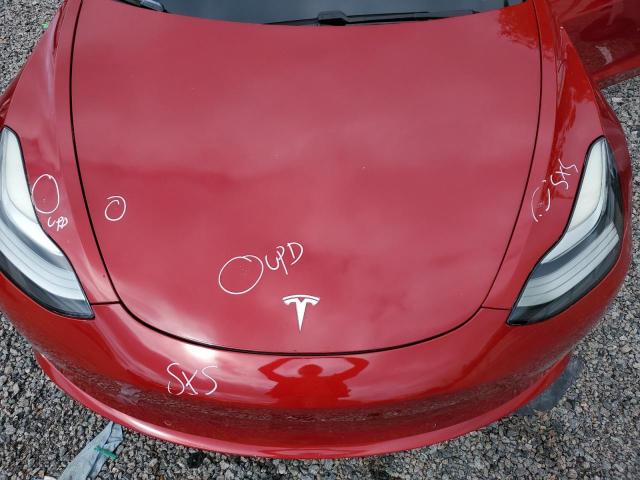 5YJ3E1EA7JF027639 - 2018 TESLA MODEL 3 Каштановый фото 11
