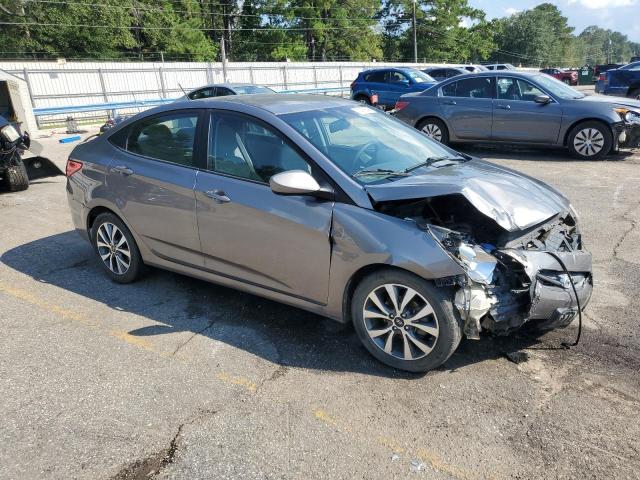 KMHCT4AE8HU369050 - 2017 HYUNDAI ACCENT SE GRAY photo 4