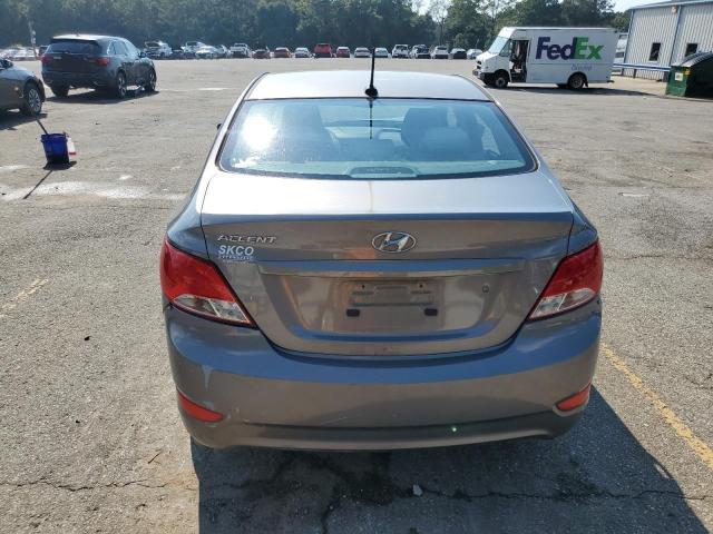 KMHCT4AE8HU369050 - 2017 HYUNDAI ACCENT SE GRAY photo 6