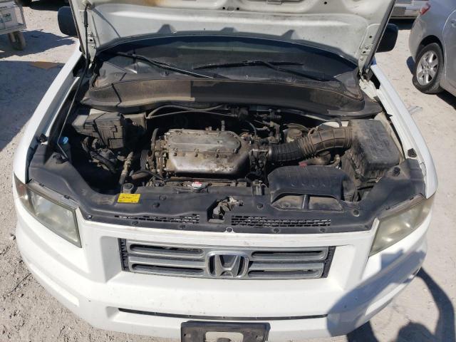 2HJYK16247H546510 - 2007 HONDA RIDGELINE RT WHITE photo 11