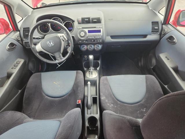 JHMGD38698S015740 - 2008 HONDA FIT SPORT RED photo 8