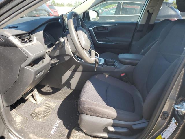 JTMH1RFV2MD067155 - 2021 TOYOTA RAV4 LE GRAY photo 7