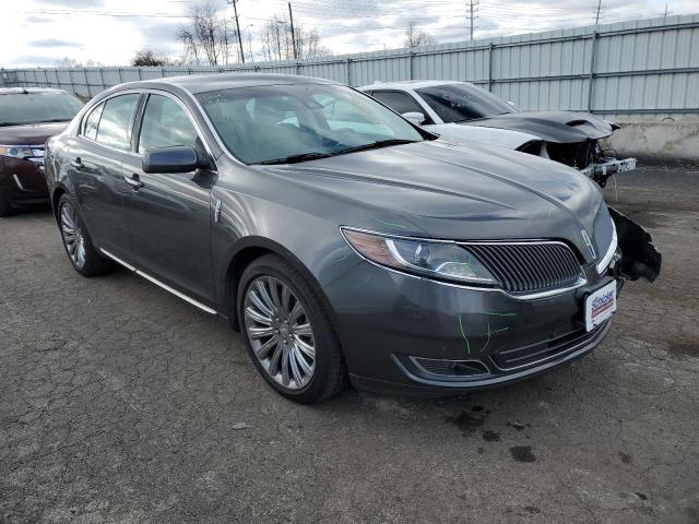 1LNHL9DK6FG608174 - 2015 LINCOLN MKS GRAY photo 4