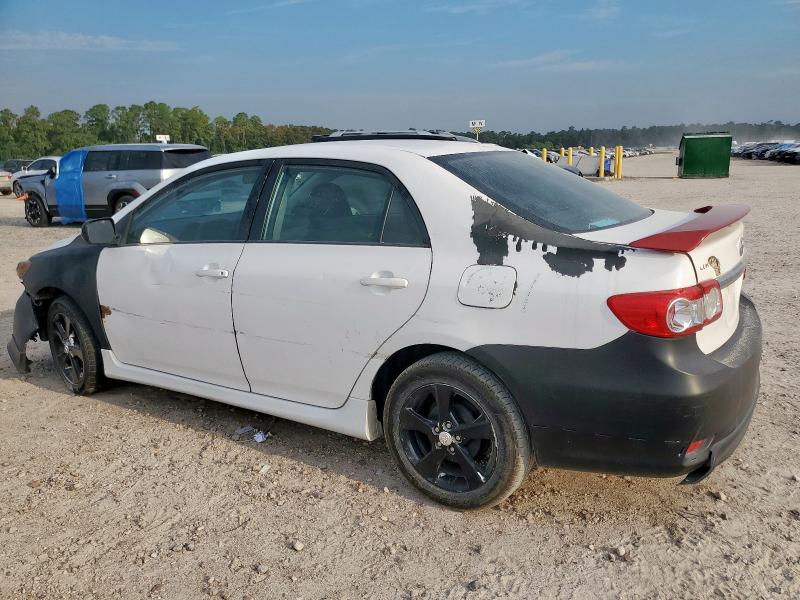 2T1BU4EE4BC722122 - 2011 TOYOTA COROLLA BASE თეთრი ფოტო 2