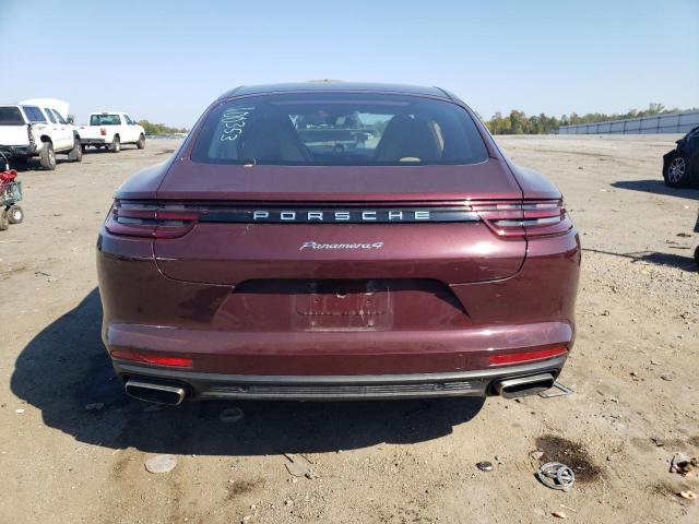 WP0AA2A74JL100353 - 2018 PORSCHE PANAMERA 4 BURGUNDY photo 6