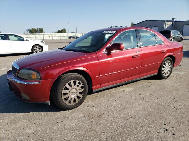 1LNHM86S74Y632091 - 2004 LINCOLN LS 勃艮第红 照片 1