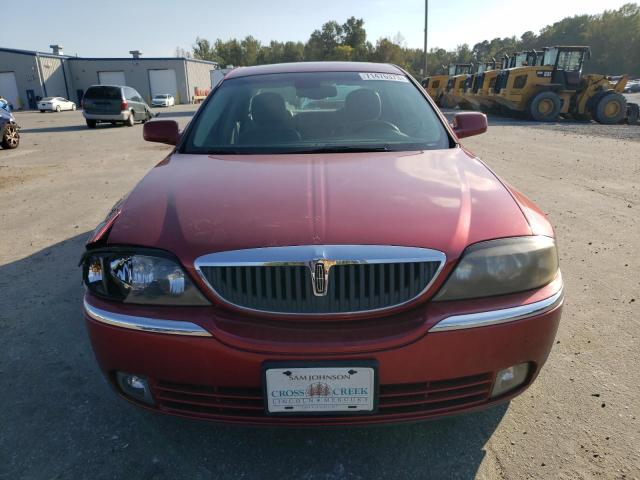 1LNHM86S74Y632091 - 2004 LINCOLN LS BURGUNDY photo 5