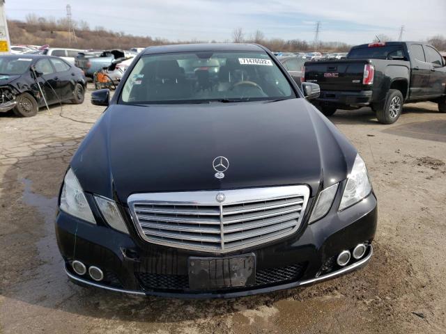 WDDHF8HB3BA356080 - 2011 MERCEDES-BENZ E 350 4MATIC BLACK photo 5