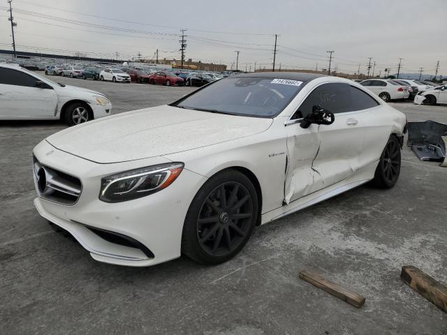 WDDXJ7JB2GA015016 - 2016 MERCEDES-BENZ S 63 AMG WHITE photo 1