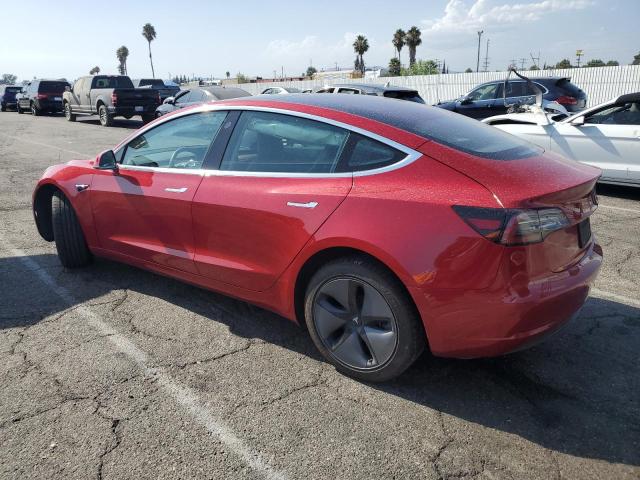 5YJ3E1EA1KF325928 - 2019 TESLA MODEL 3 RED photo 2