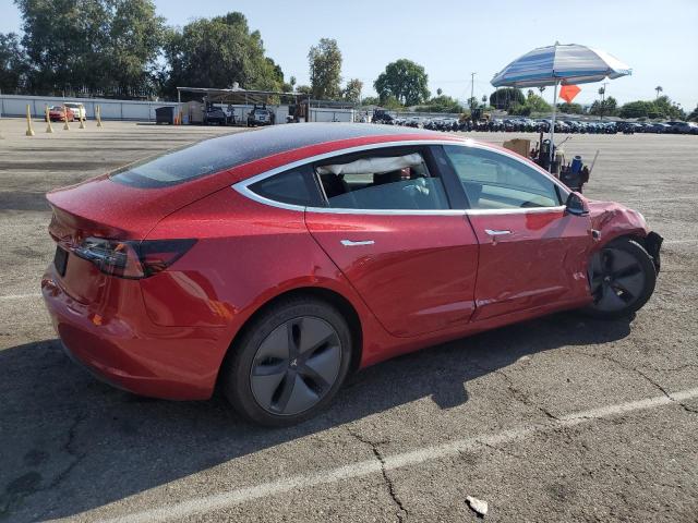 5YJ3E1EA1KF325928 - 2019 TESLA MODEL 3 RED photo 3