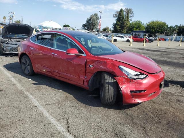 5YJ3E1EA1KF325928 - 2019 TESLA MODEL 3 RED photo 4