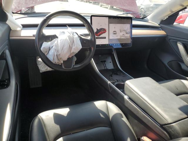 5YJ3E1EA1KF325928 - 2019 TESLA MODEL 3 RED photo 8