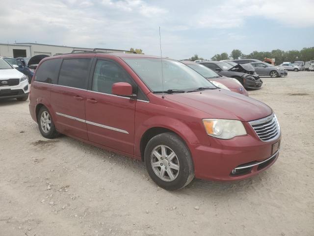 2C4RC1BG2CR344096 - 2012 CHRYSLER TOWN & COU TOURING მუქწითელი ფოტო 4