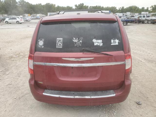 2C4RC1BG2CR344096 - 2012 CHRYSLER TOWN & COU TOURING მუქწითელი ფოტო 6