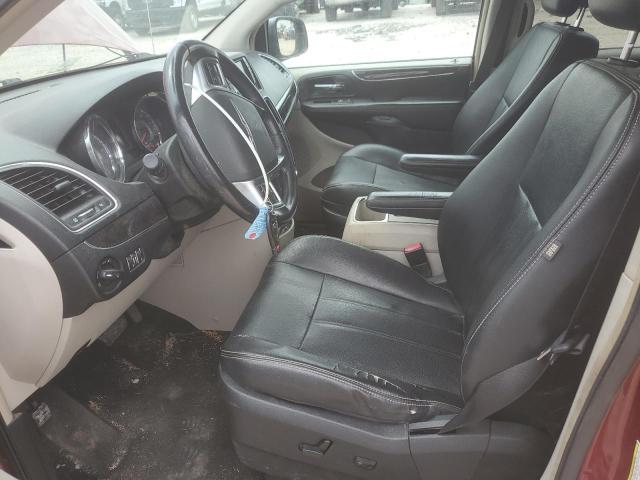 2C4RC1BG2CR344096 - 2012 CHRYSLER TOWN & COU TOURING მუქწითელი ფოტო 7