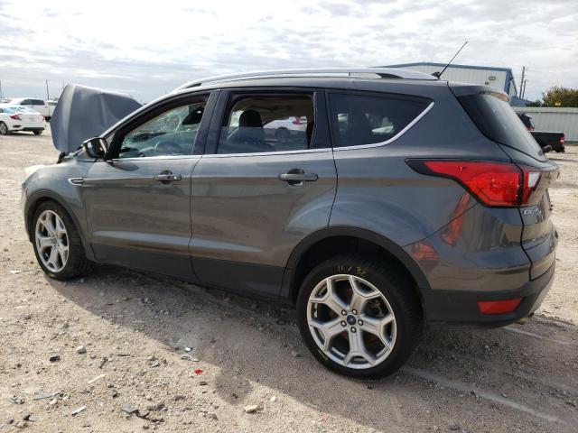 1FMCU0J9XKUB01066 - 2019 FORD ESCAPE TITANIUM GRAY photo 2