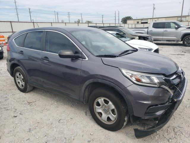 3CZRM3H37FG716078 - 2015 HONDA CR-V LX GRAY photo 4