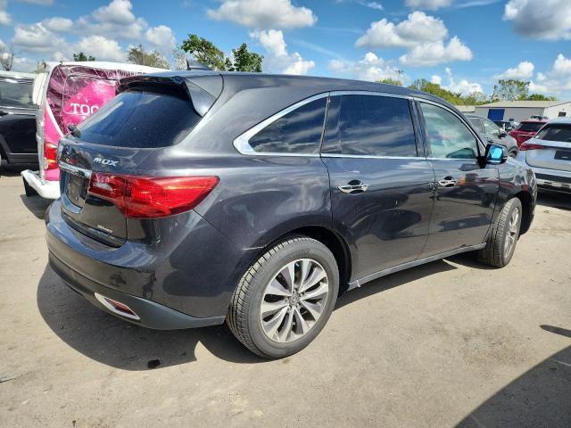 5FRYD4H60FB020068 - 2015 ACURA MDX TECHNOLOGY GRAY photo 3