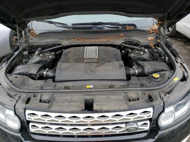 SALWR2WFXEA394463 - 2014 LAND ROVER RANGE ROVE HSE BLACK photo 12