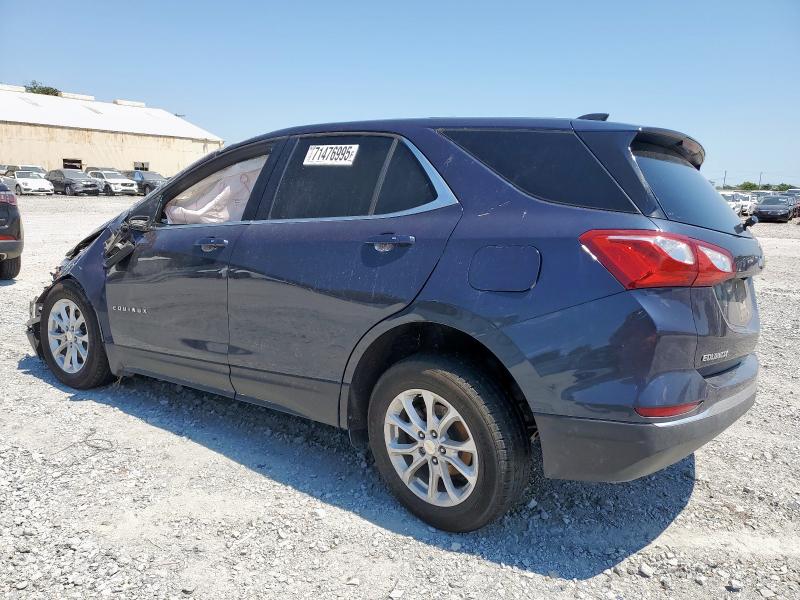 3GNAXKEV6KL228677 - 2019 CHEVROLET EQUINOX LT Niebieski zdjęcie 2