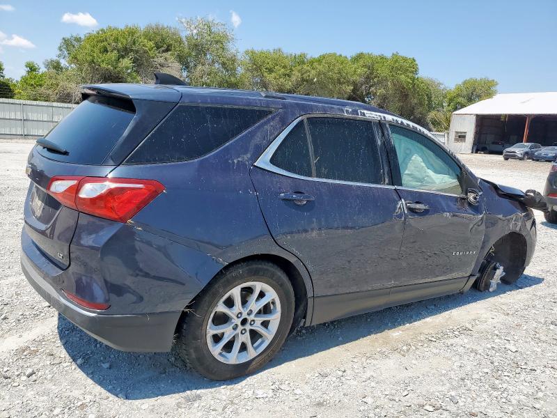 3GNAXKEV6KL228677 - 2019 CHEVROLET EQUINOX LT Niebieski zdjęcie 3