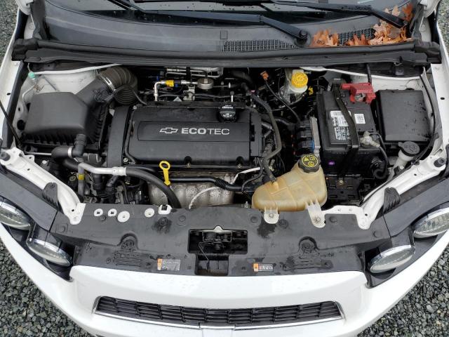 1G1JA6SG8F4184466 - 2015 CHEVROLET SONIC LS WHITE photo 11
