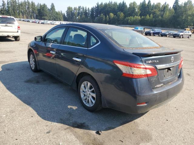 3N1AB7AP2EY322562 - 2014 NISSAN SENTRA S 蓝色 照片 2