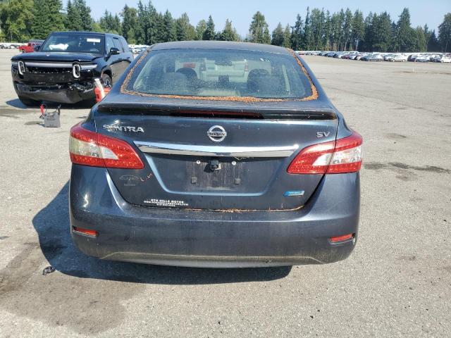 3N1AB7AP2EY322562 - 2014 NISSAN SENTRA S 蓝色 照片 6