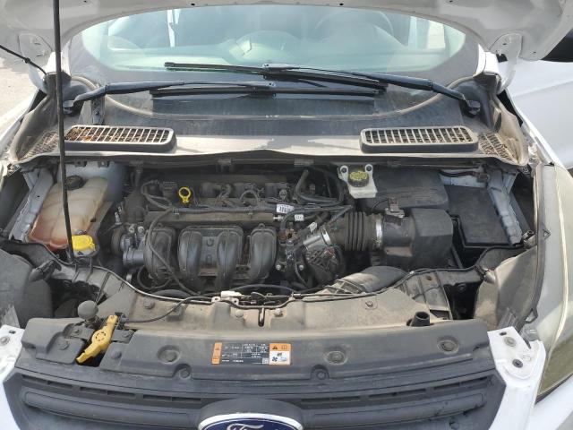 1FMCU0F70EUD25376 - 2014 FORD ESCAPE S WHITE photo 12