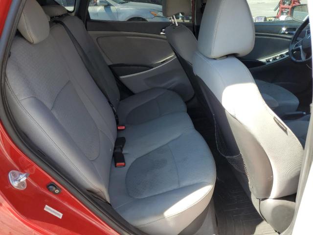KMHCU5AE7CU051559 - 2012 HYUNDAI ACCENT GLS წითელი ფოტო 10