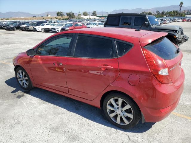 KMHCU5AE7CU051559 - 2012 HYUNDAI ACCENT GLS წითელი ფოტო 2