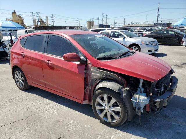 KMHCU5AE7CU051559 - 2012 HYUNDAI ACCENT GLS წითელი ფოტო 4