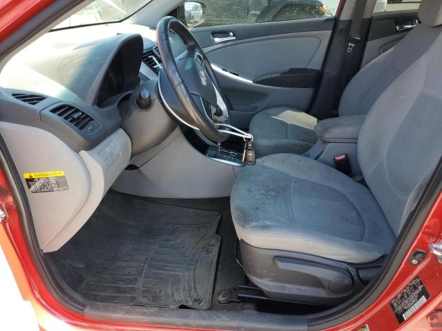 KMHCU5AE7CU051559 - 2012 HYUNDAI ACCENT GLS წითელი ფოტო 7