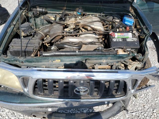 5TEGN92N32Z889988 - 2002 TOYOTA TACOMA DOUBLE CAB PRERUNNER GREEN photo 11