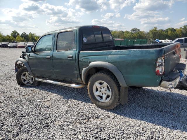 5TEGN92N32Z889988 - 2002 TOYOTA TACOMA DOUBLE CAB PRERUNNER GREEN photo 2