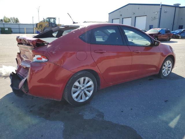 1C3CDFDH7ED834839 - 2014 DODGE DART SE AERO RED photo 3