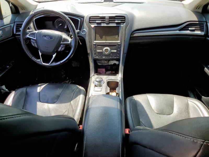 3FA6P0RU9KR265777 - 2019 FORD FUSION TITANIUM أسود صورة 8