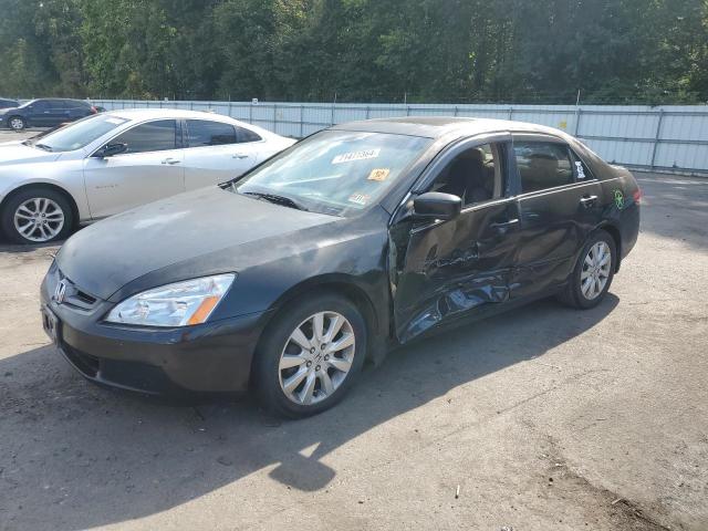 1HGCM66874A102527 - 2004 HONDA ACCORD EX BLACK photo 1