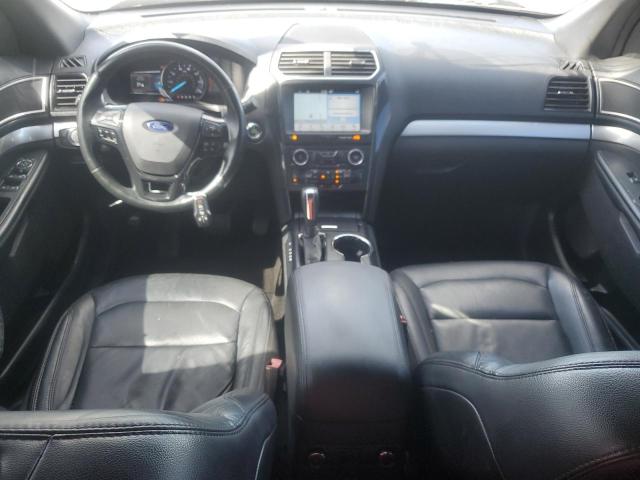 1FM5K7D85HGD15853 - 2017 FORD EXPLORER XLT BLACK photo 8