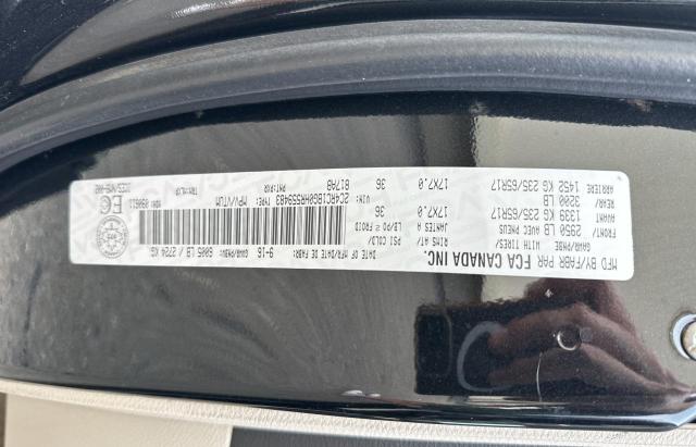 2C4RC1BG0HR559483 - 2017 CHRYSLER PACIFICA TOURING L BLACK photo 10