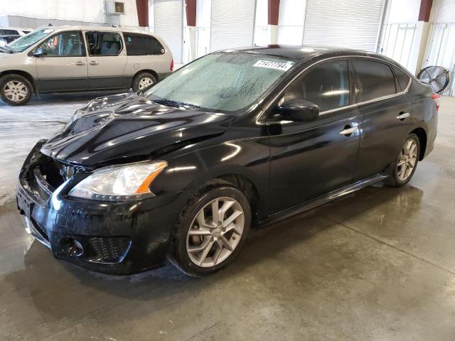 3N1AB7AP9DL665493 - 2013 NISSAN SENTRA S CHARCOAL photo 1