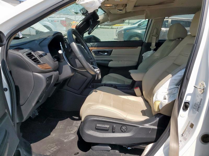 7FART6H89LE016543 - 2020 HONDA CR-V EXL WHITE photo 7